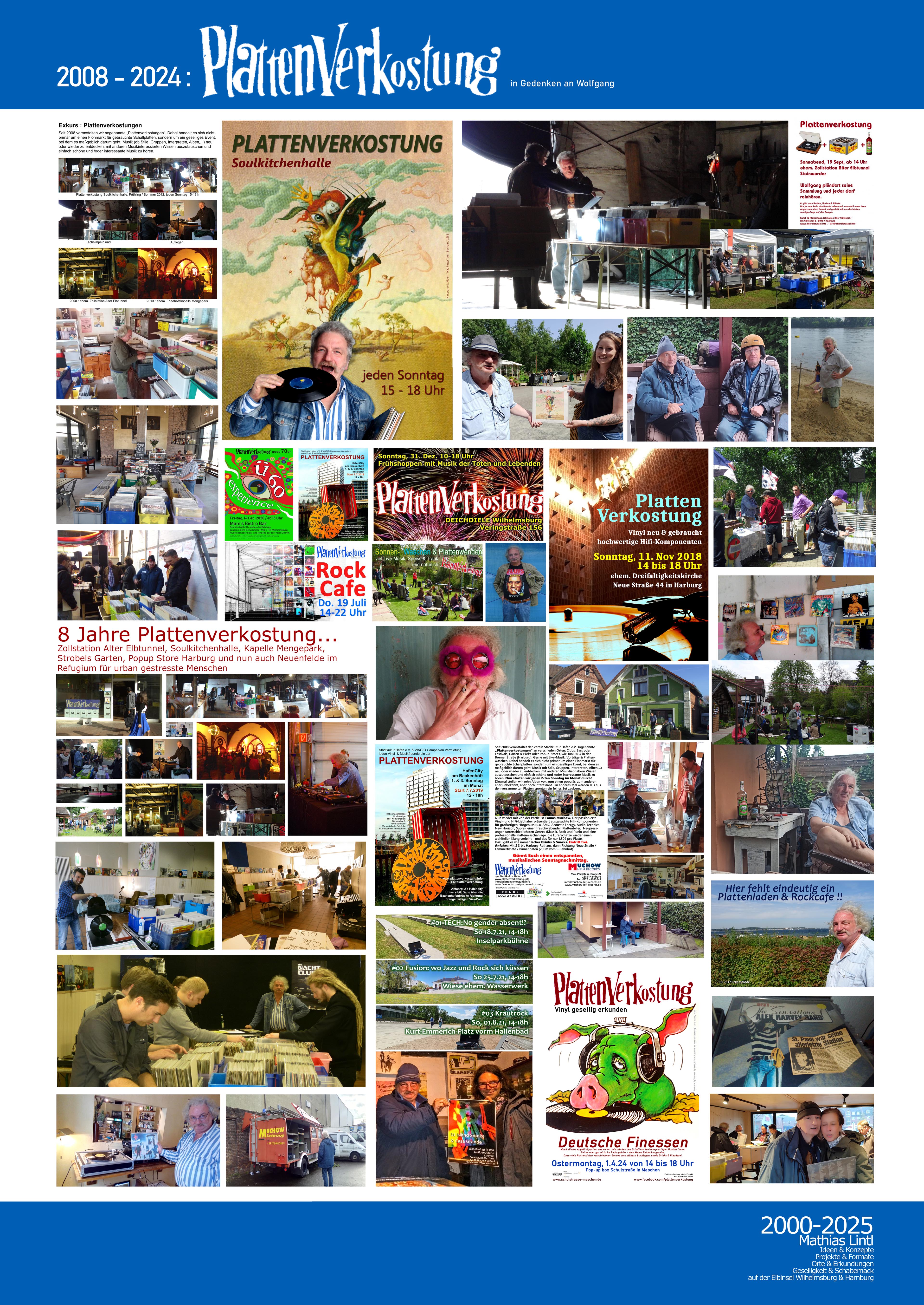 2000_2025 Mathias Lintl. Das Mittelwerk. 2008 – 2025 : Plattenverkostung. Ein geselliges, forschendes & vielseitiges Kulturformat.