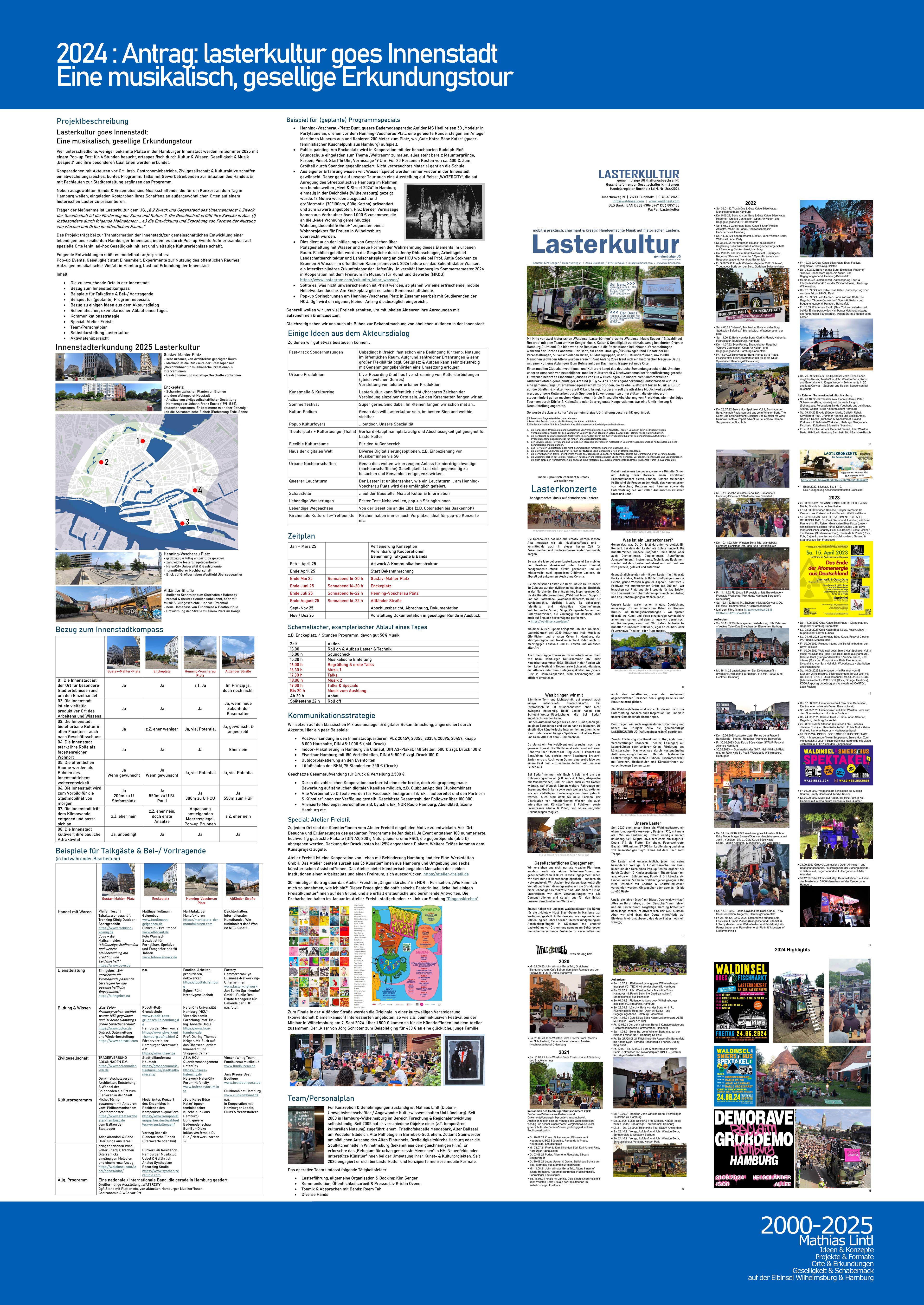 2000_2025 Mathias Lintl. Das Mittelwerk. 2024 : Hamburger Innenstadt Lasterkultur. Eine gesellig, musikalische Erkundungstour.