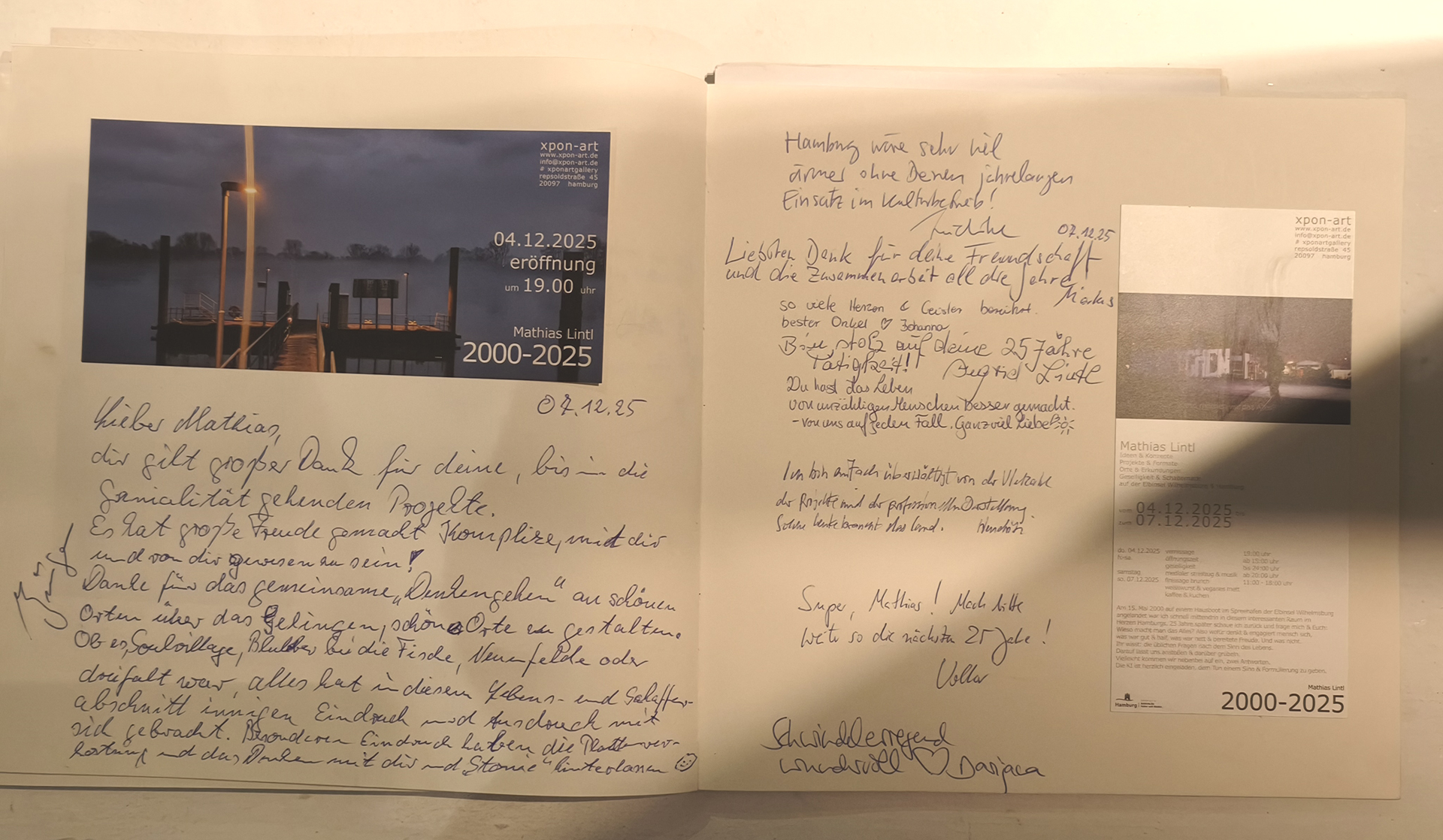 Mathias Lintl 2000-2025 Gästebuch